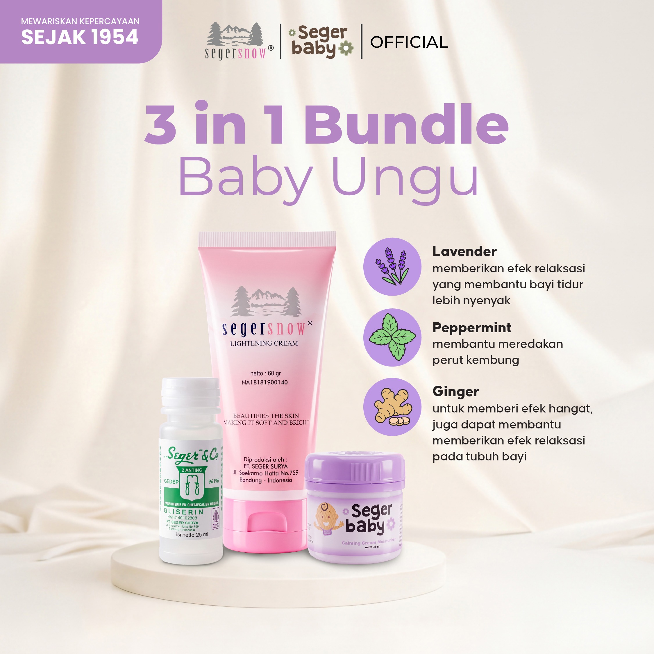 Seger Snow & Seger Baby Bundle 3in1