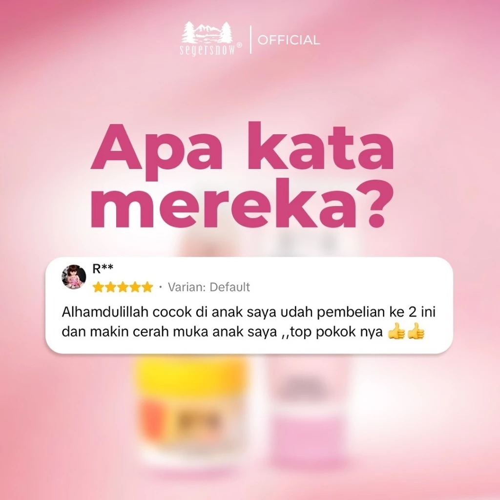 Seger Snow Paket Pelajar Oil Control