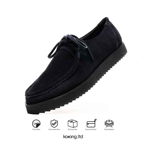 Image of Kosong.Ltd Sepatu Loafers Pria Wanita - VOGUE Black