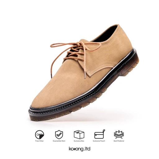 Image of Kosong.Ltd Sepatu Loafers Pria Wanita ROOCKIE - Maple