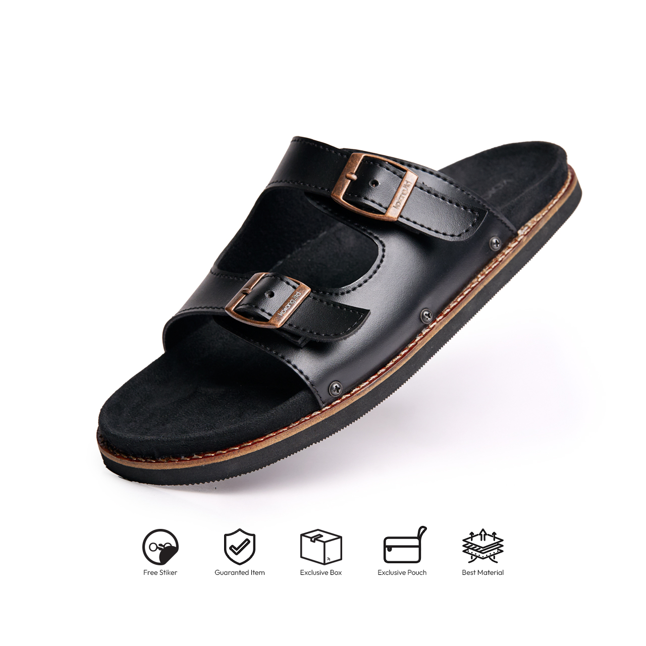 Kosong.Ltd Sandal Selop Pria - Wanita ARES