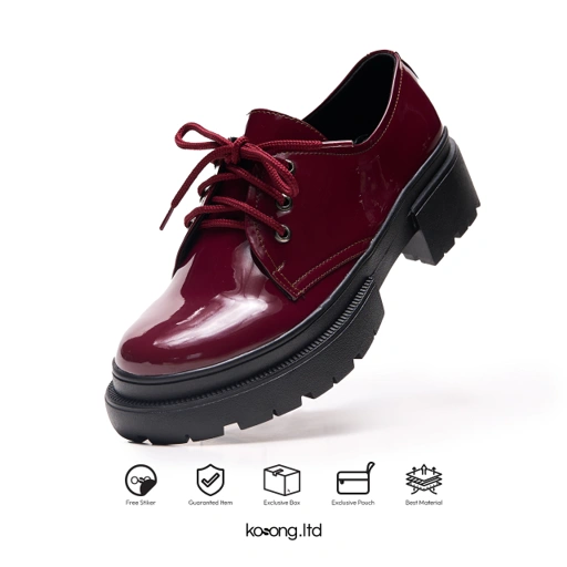 Image of Kosong.Ltd Sepatu Loafers Pria Wanita - CHUPA Red