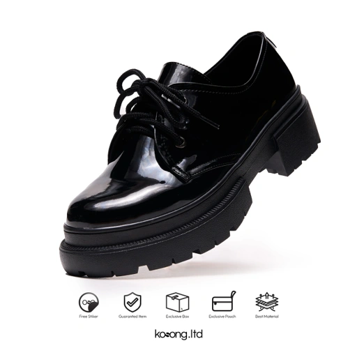 Image of Kosong.Ltd Sepatu Loafers Pria Wanita - CHUPA Black
