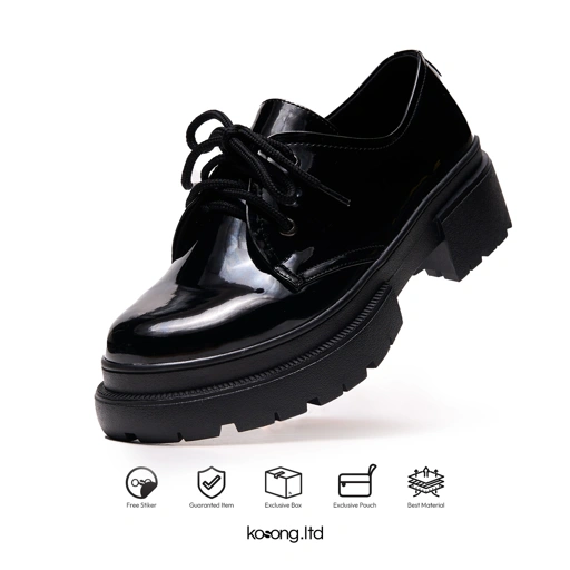 Image of Kosong.Ltd Sepatu Loafers Pria Wanita - CHUPA Black