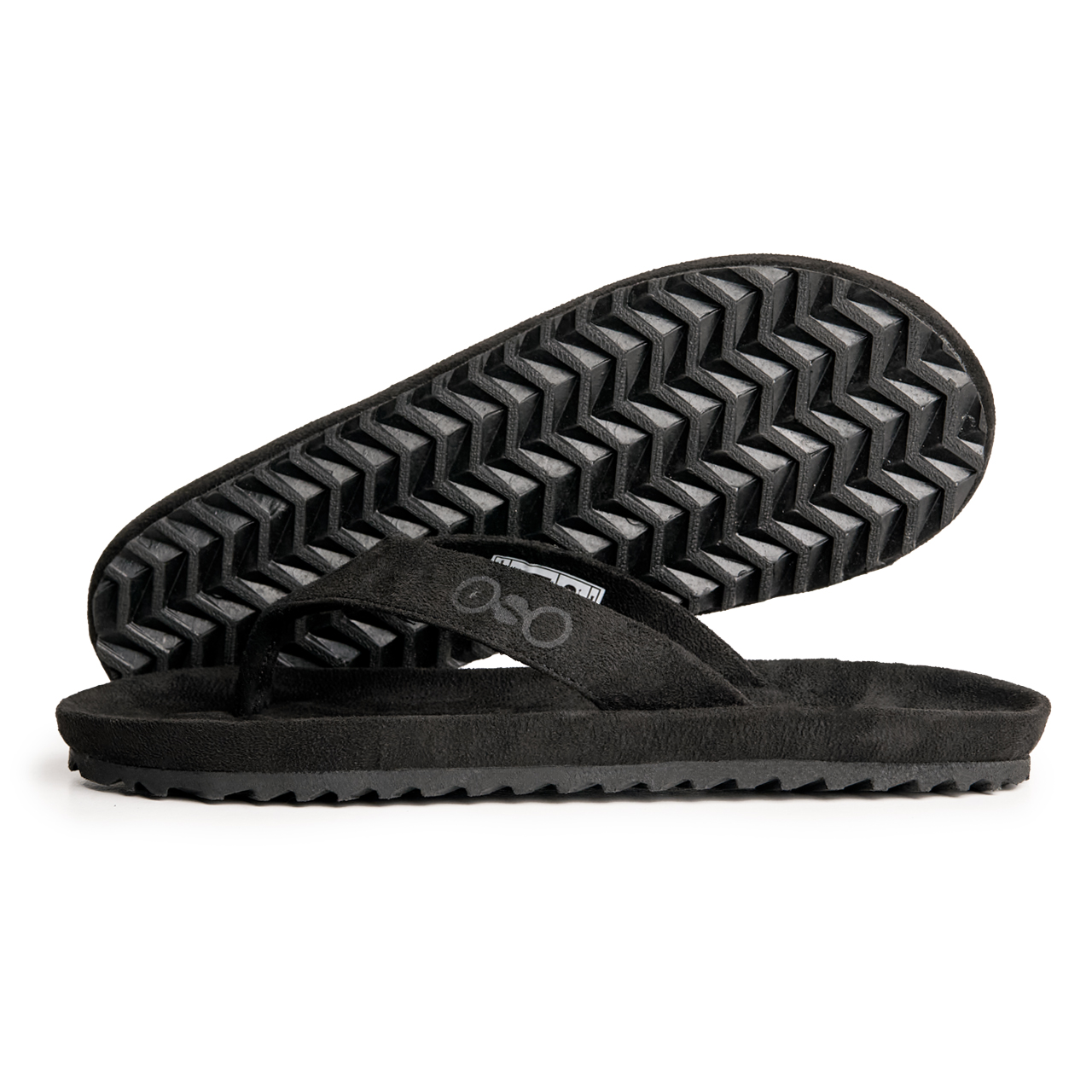 Kosong.Ltd Sandal Jepit Pria / Wanita - Black