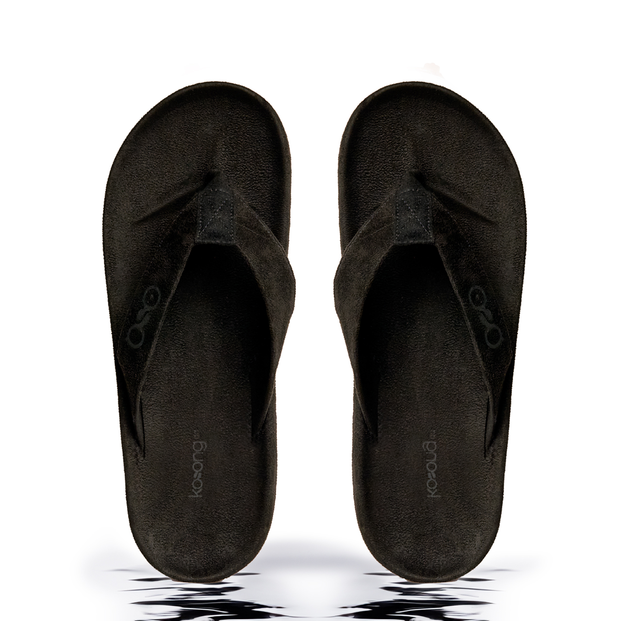 Kosong.Ltd Sandal Jepit Pria / Wanita - Black