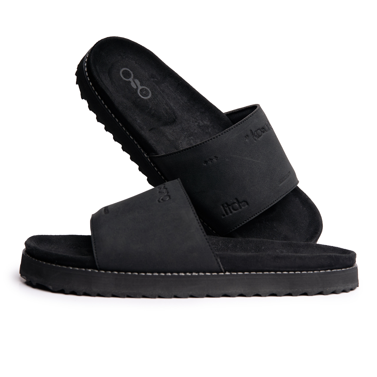 Kosong.Ltd Sandal Selop Pria - Wanita Luxe Bold - Black