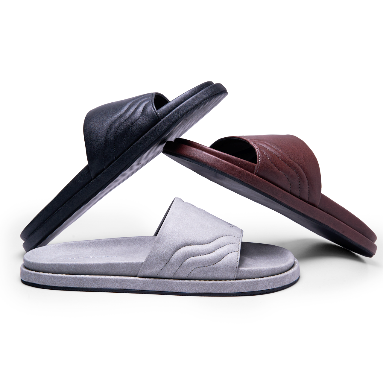 Kosong.Ltd Sandal Selop Pria / Wanita Eden - Black