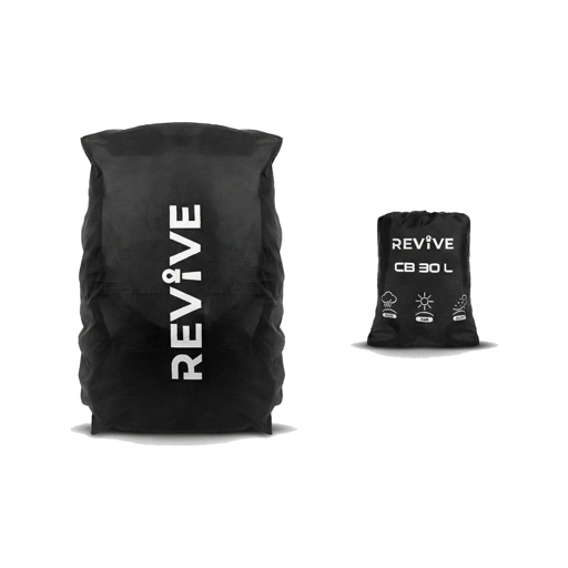 Image of REVIVE Rain Cover 30L - Black Cover Bag