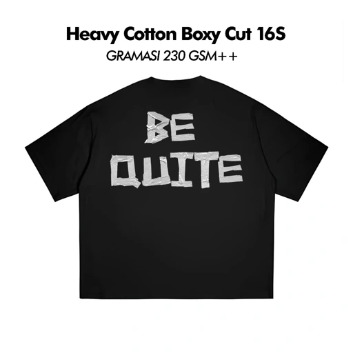 Image of Otsky Kaos Boxy Pria OTS Tape Cotton Combed 24s/16s X DTB31BL