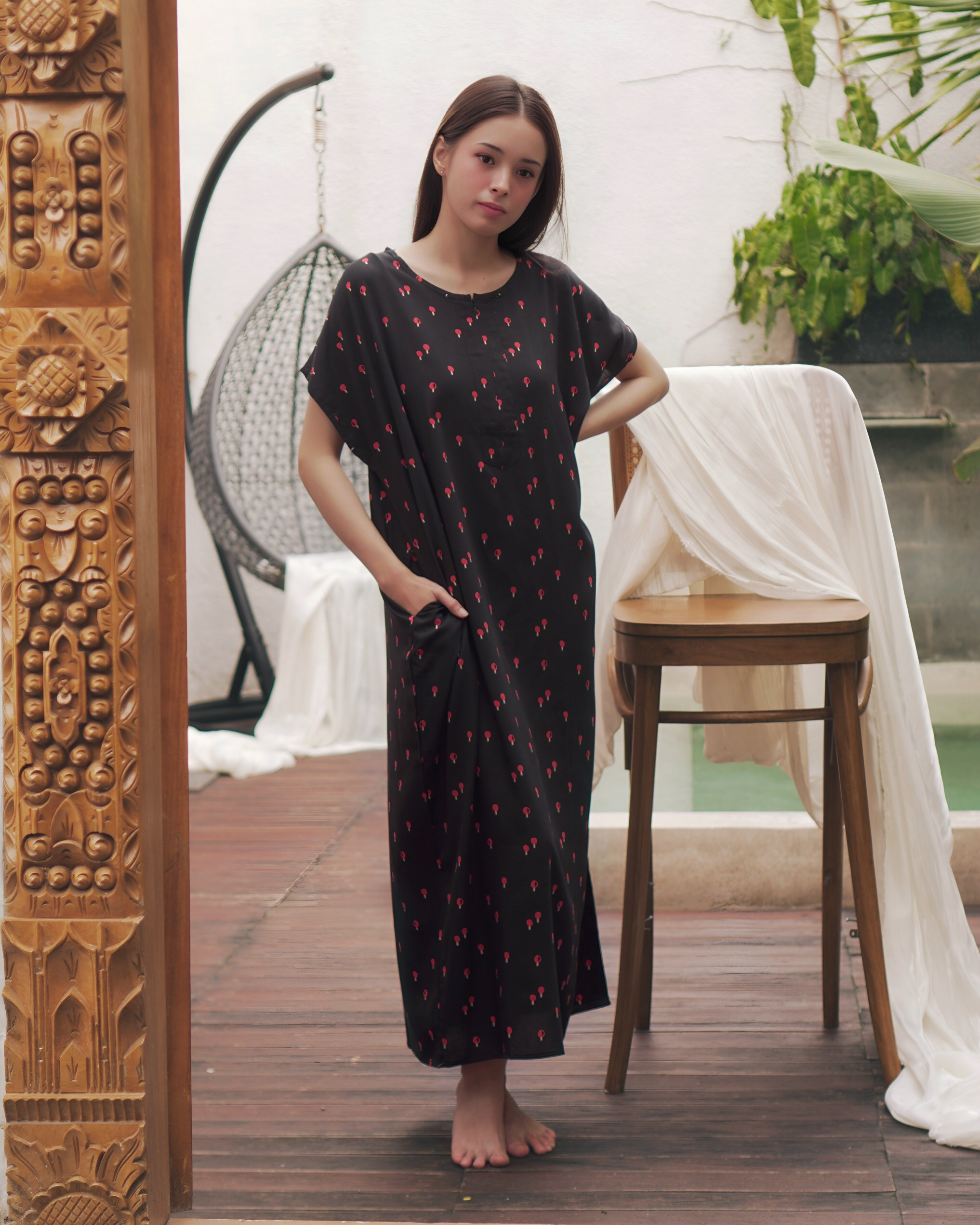 EMELIA │ Daster Basic Rayon Panjang