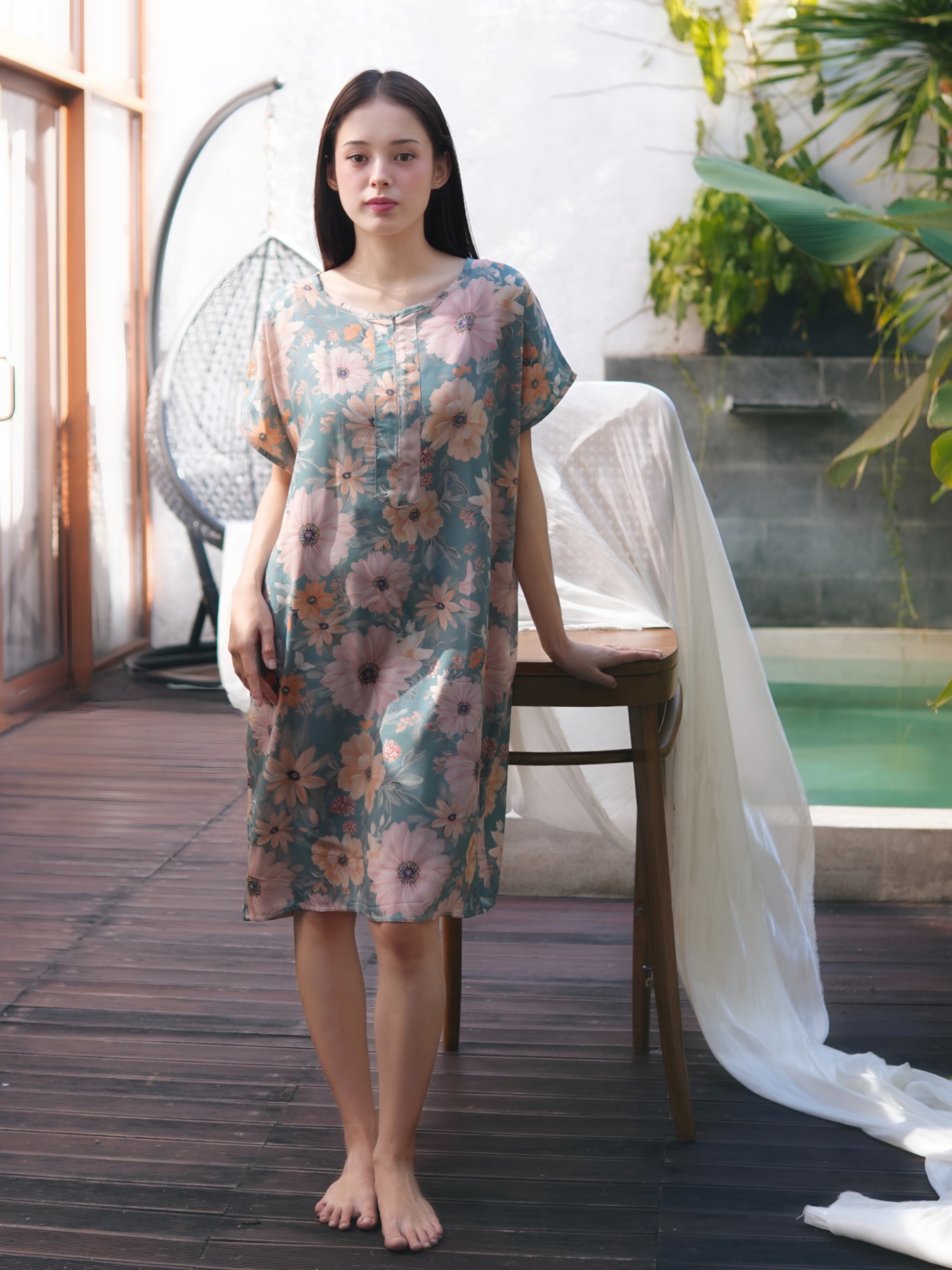 EMELIA │ Daster Basic Rayon Pendek