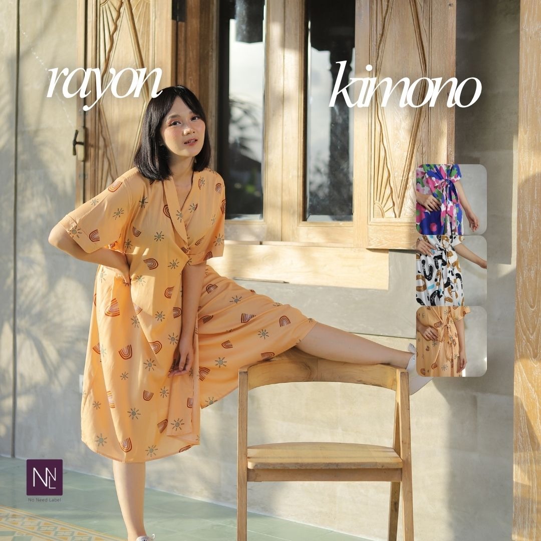 ERIKA │ Daster Kimono Tali Rayon