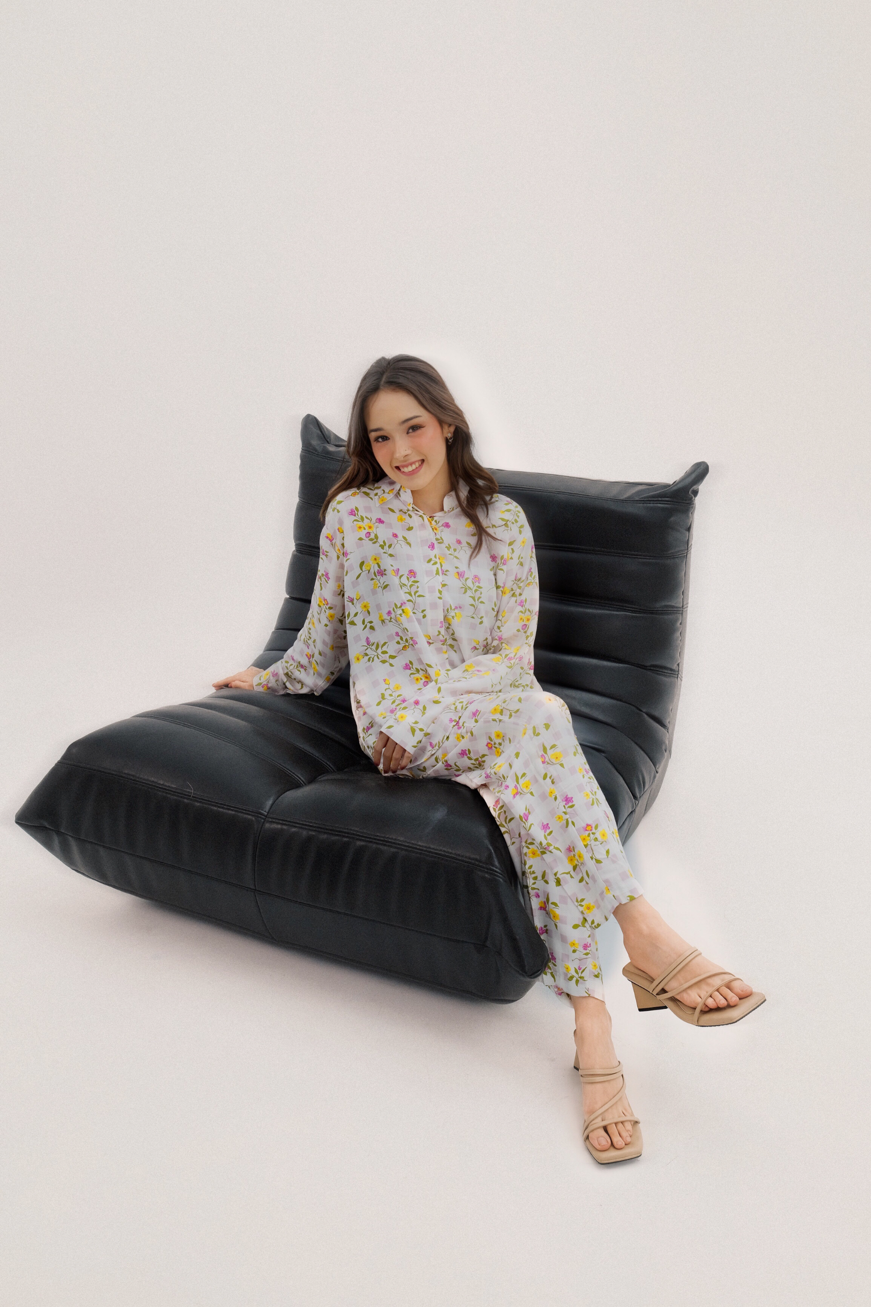 RALINE │ One Set Piyama Rayon Lengan Panjang