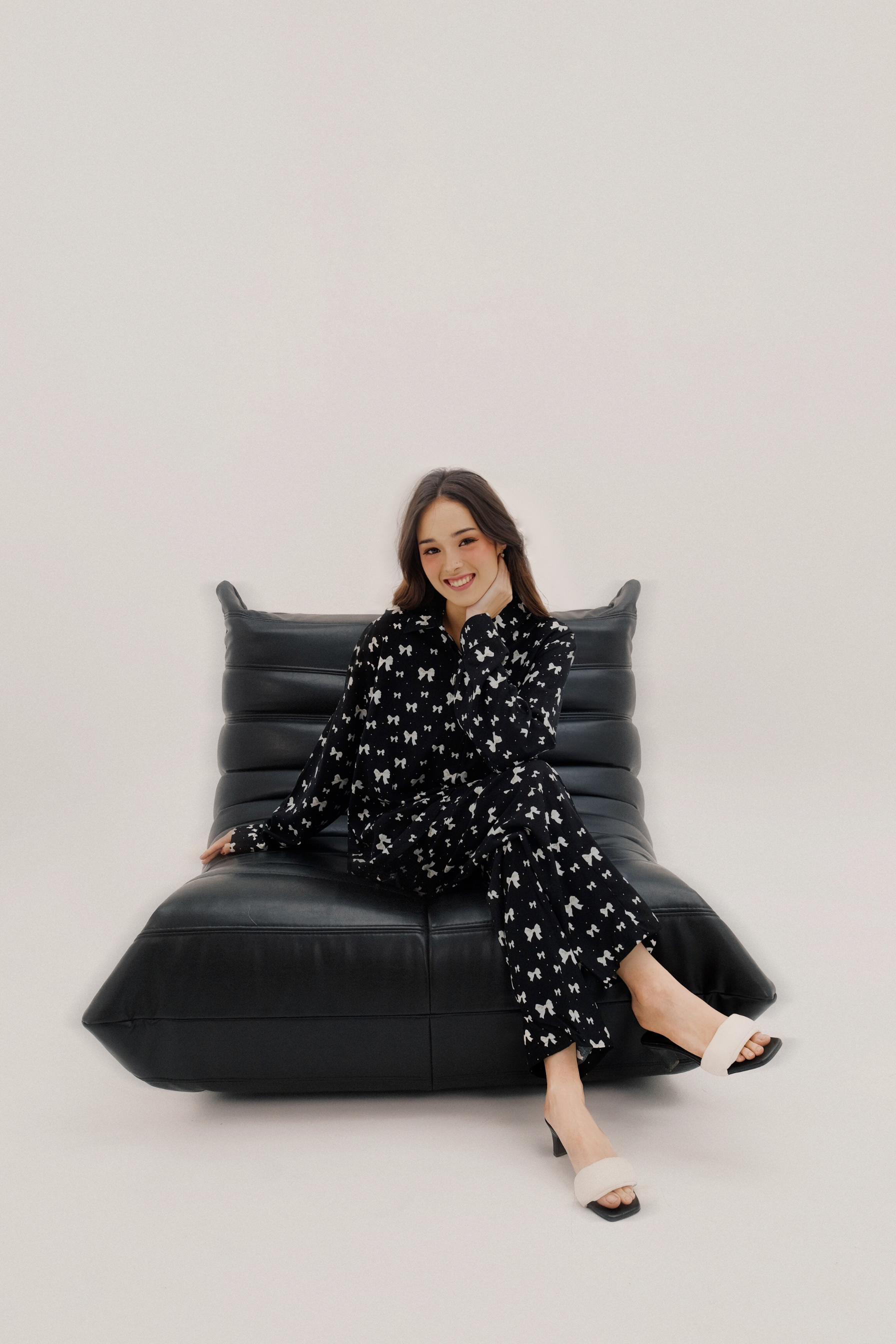 RALINE │ One Set Piyama Rayon Lengan Panjang