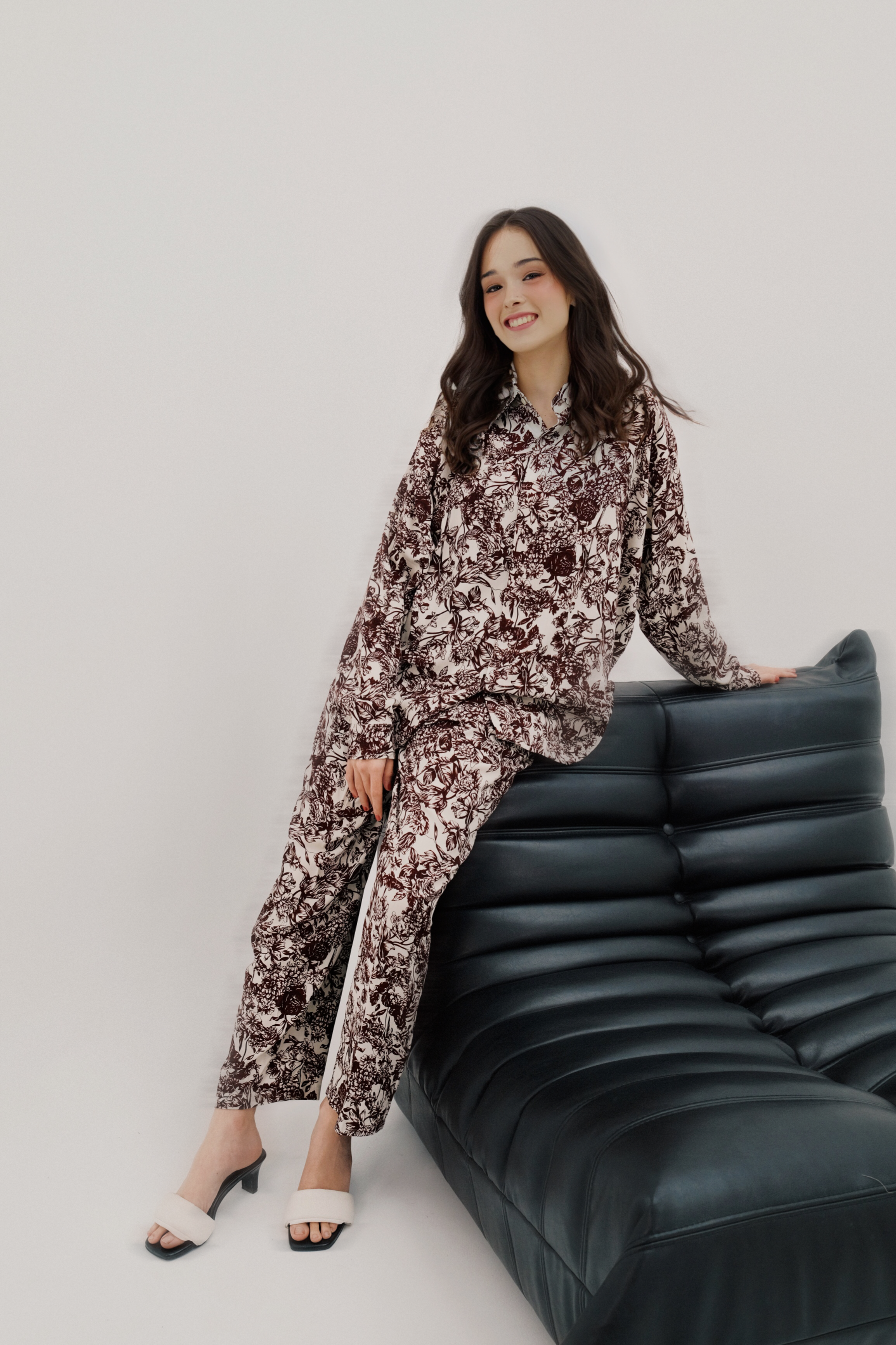 RALINE │ One Set Piyama Rayon Lengan Panjang