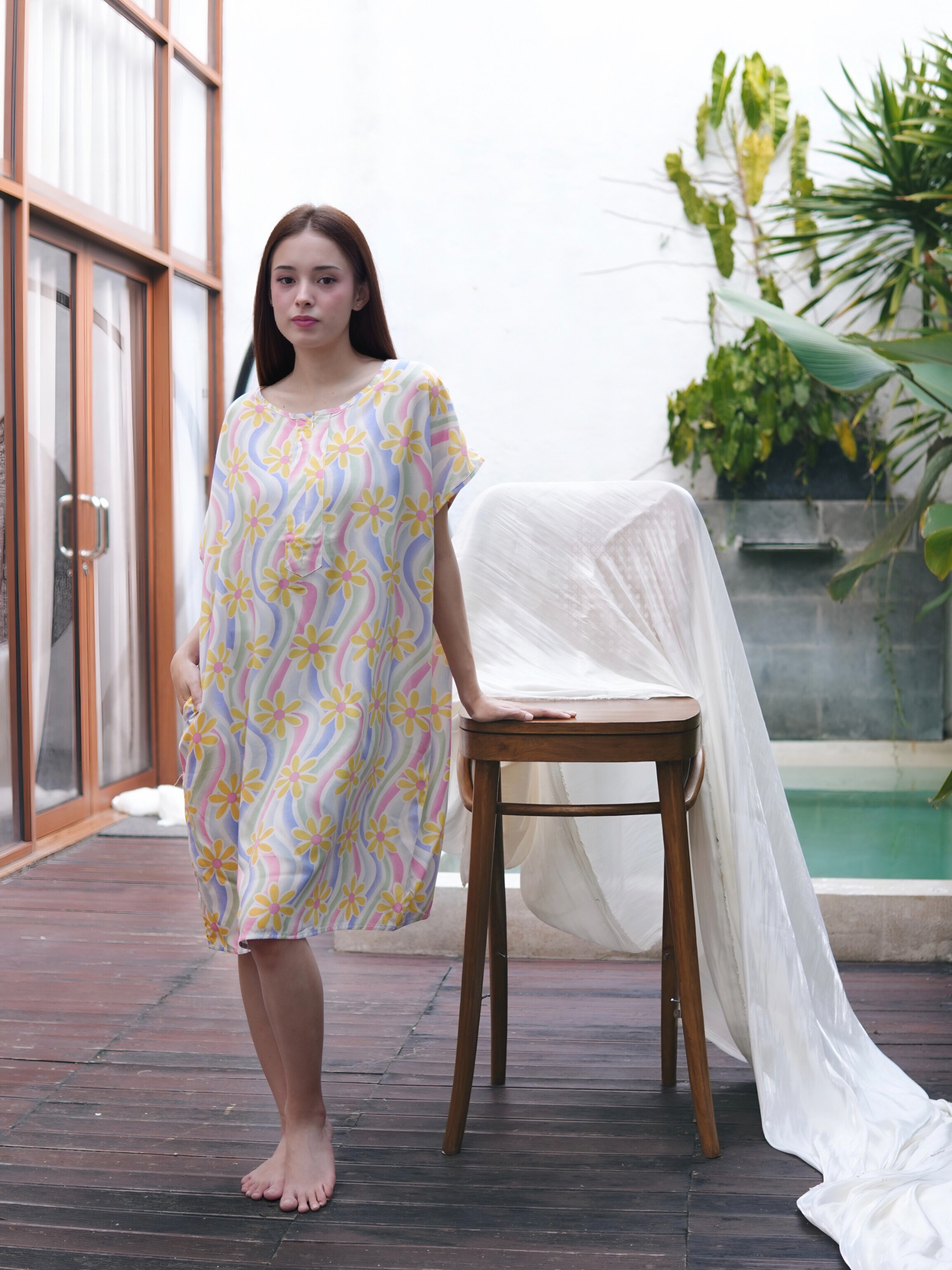 EMELIA │ Daster Basic Rayon Pendek