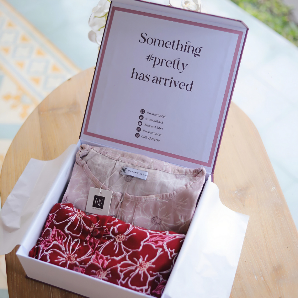 NNL Extra Gift Box / Packaging Box / Hampers Box Hadiah (hanya kardus saja)