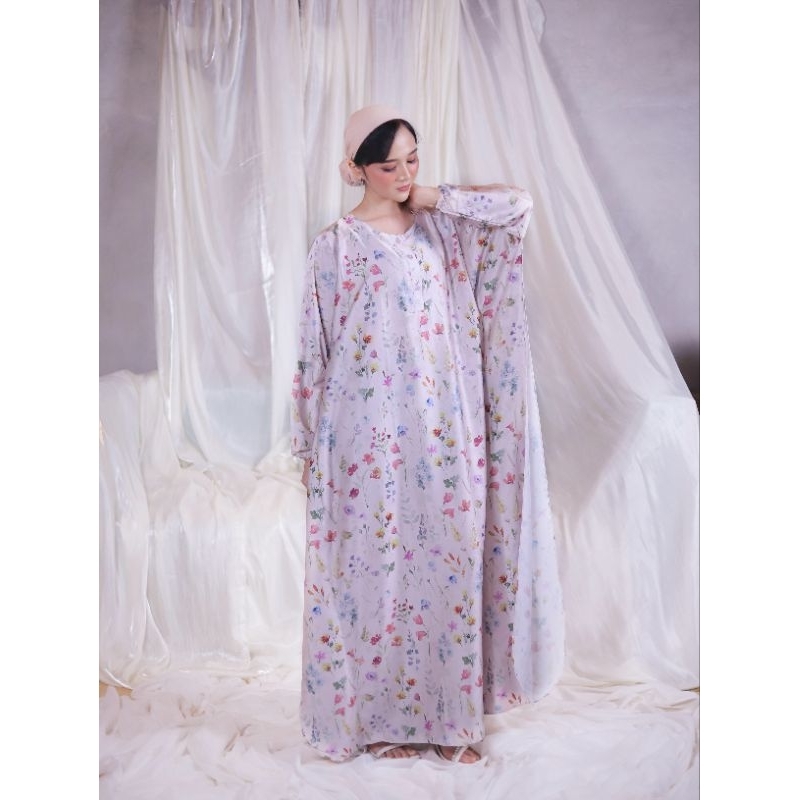 ALMIRA │ Gamis Long Dress Panjang Premium Silk Lengan Panjang