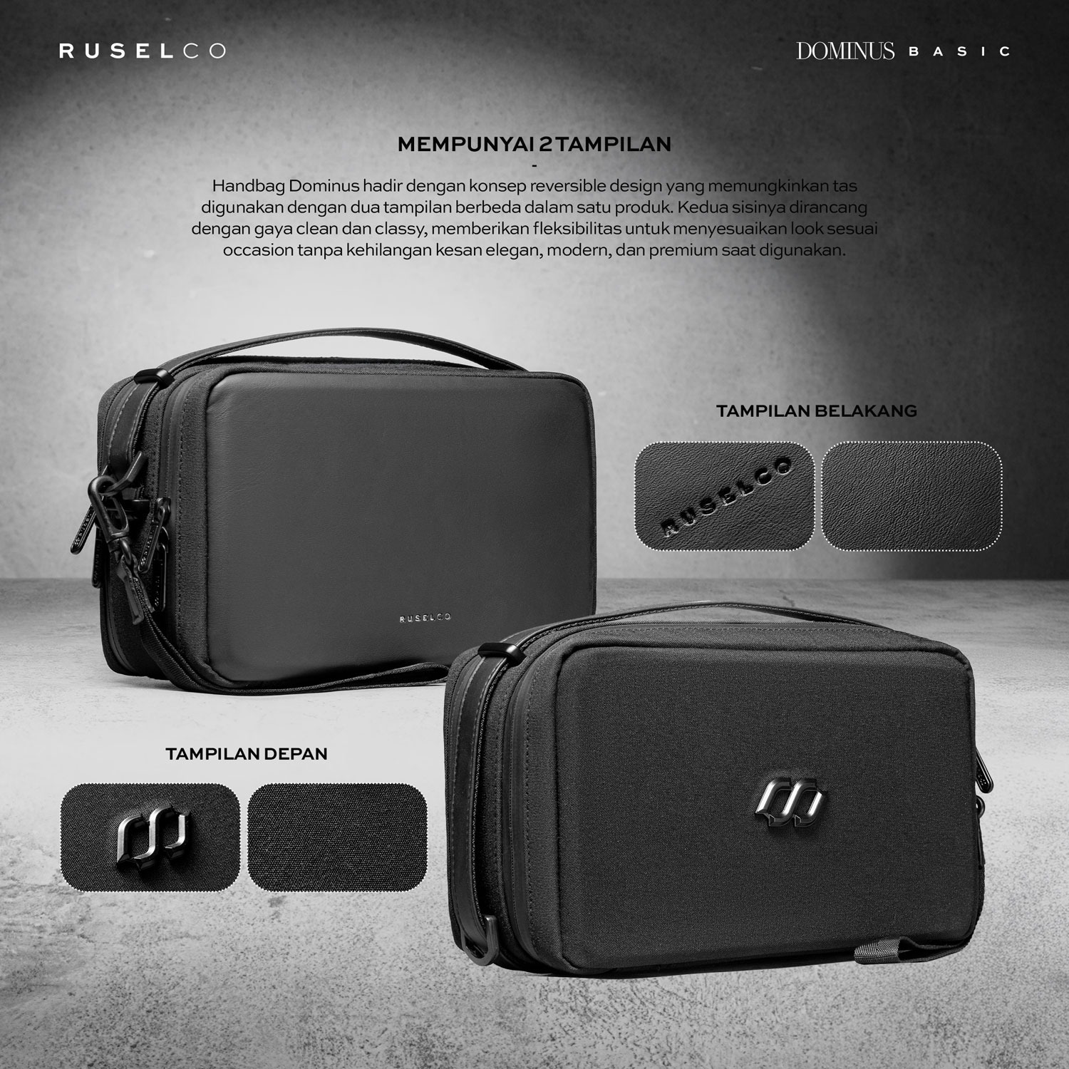 DOMINUS BASIC HANDBAG
