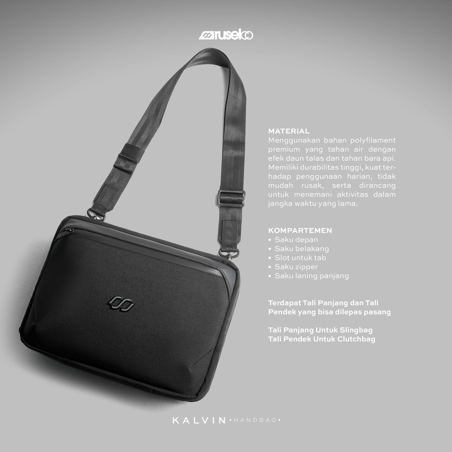 KALVIN HANDBAG | TAS IPAD