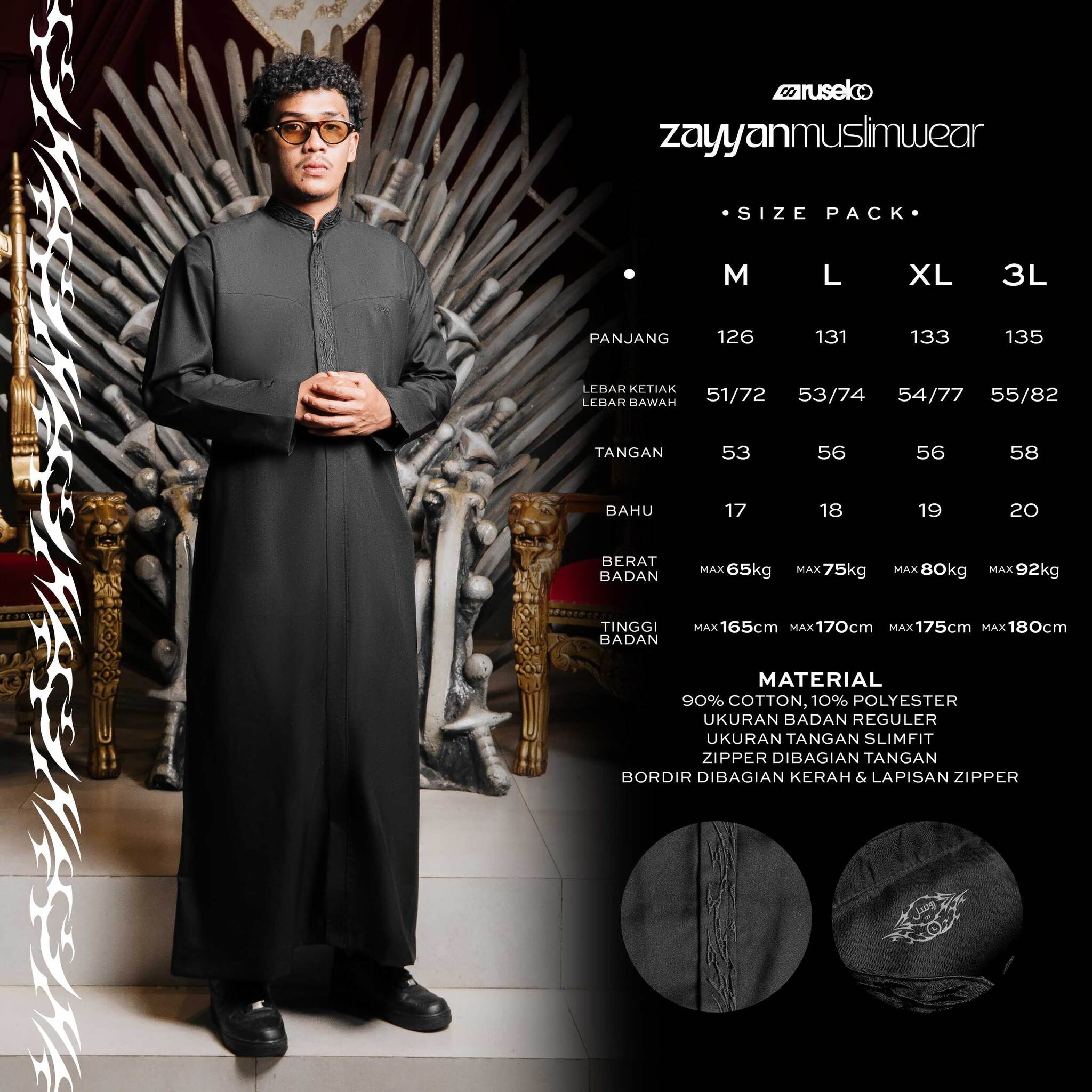 ZAYYAN THOBE | GAMIS