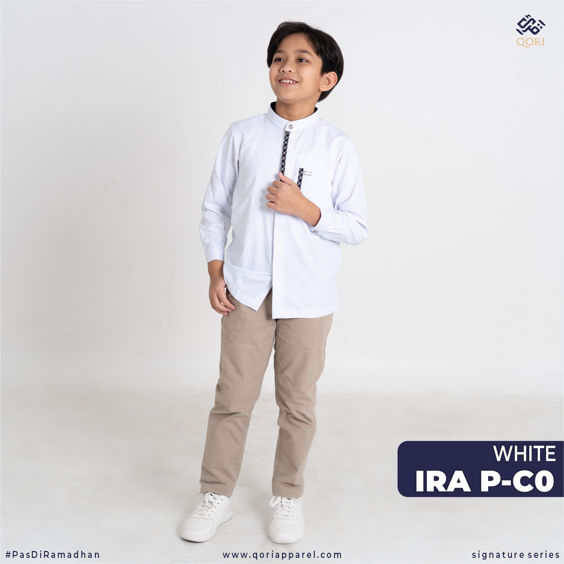 Irbadh bin Sariyah Qori Apparel Baju Koko Anak Lengan Panjang IRA-2