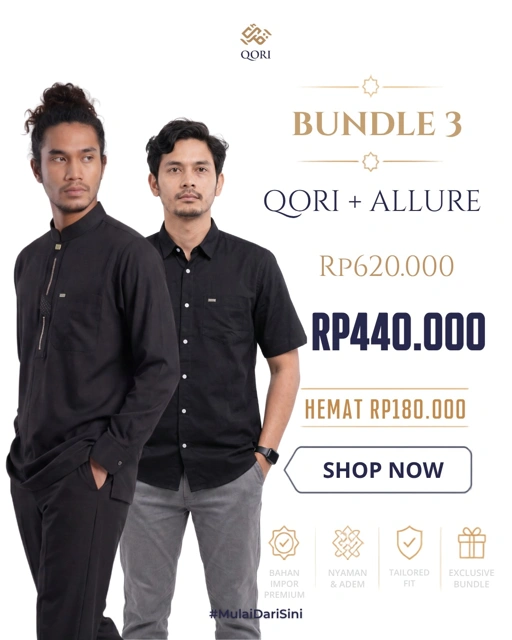Kemeja Allure + Kemeja Koko