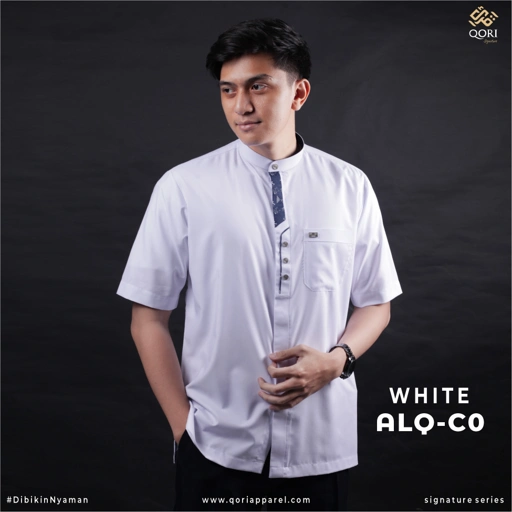 Image of Qori Apparel Al Aqra Bin Al Harits (Signature Lengan Pendek) ALQ - 1