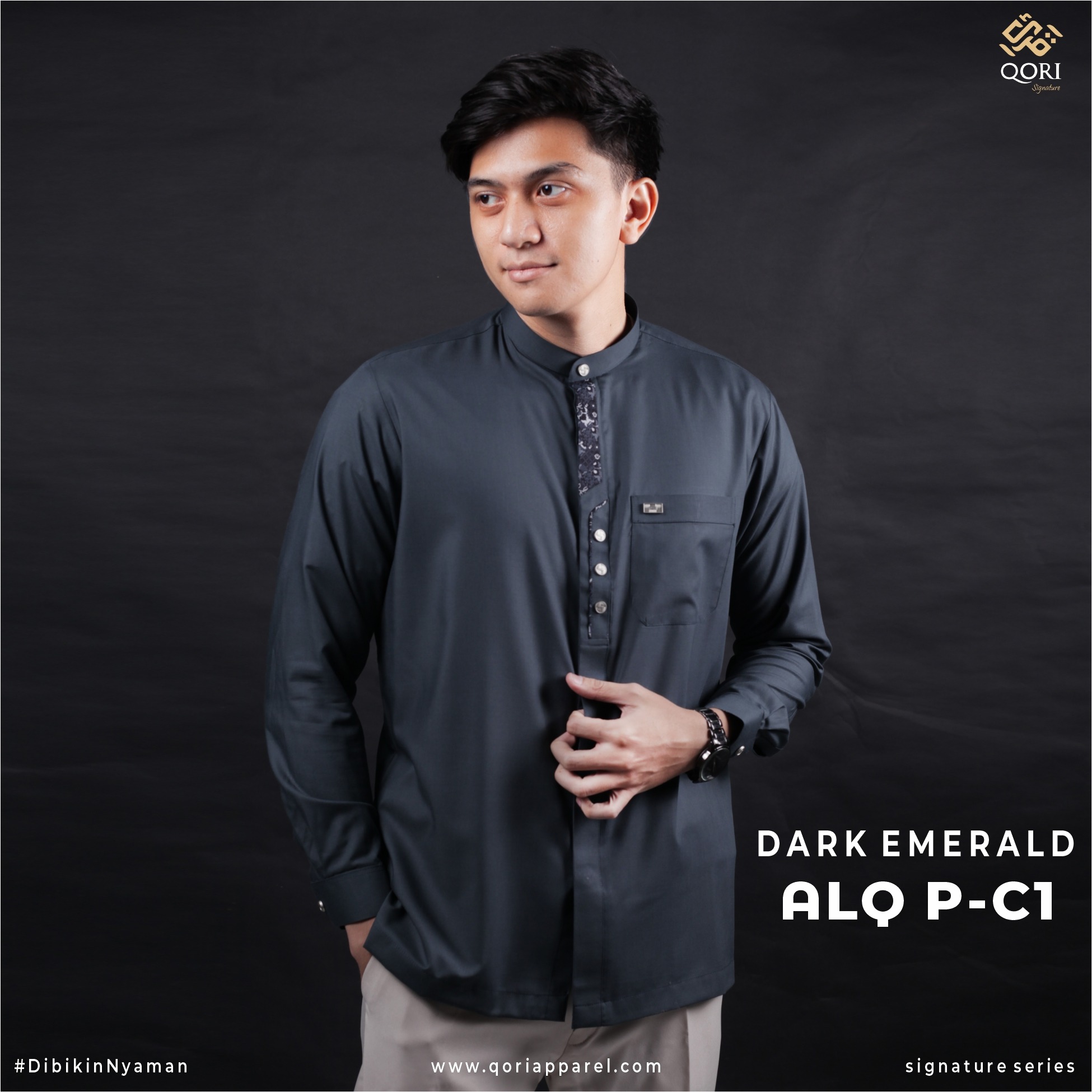  Qori Apparel Signature Al Aqra Bin Al Harits Lengan Panjang ALQ - 2