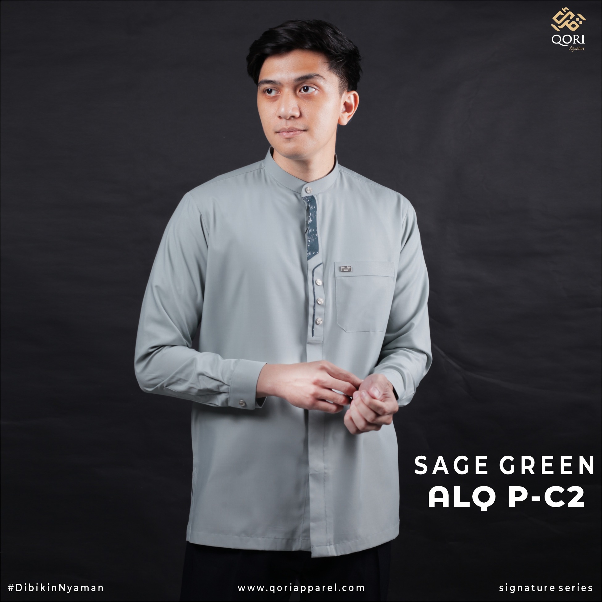  Qori Apparel Signature Al Aqra Bin Al Harits Lengan Panjang ALQ - 2