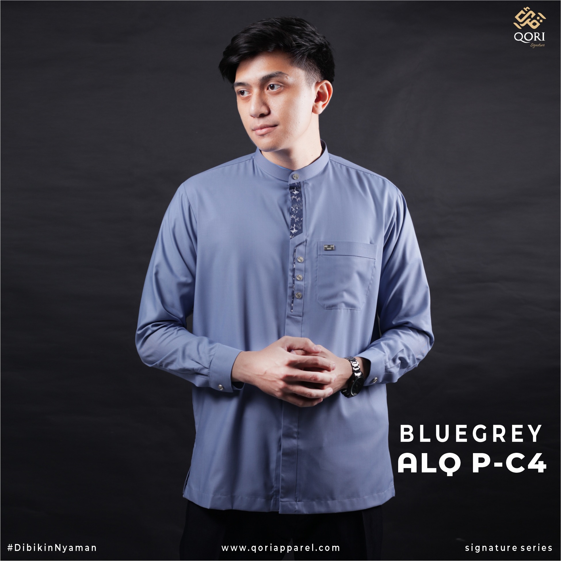  Qori Apparel Signature Al Aqra Bin Al Harits Lengan Panjang ALQ - 2