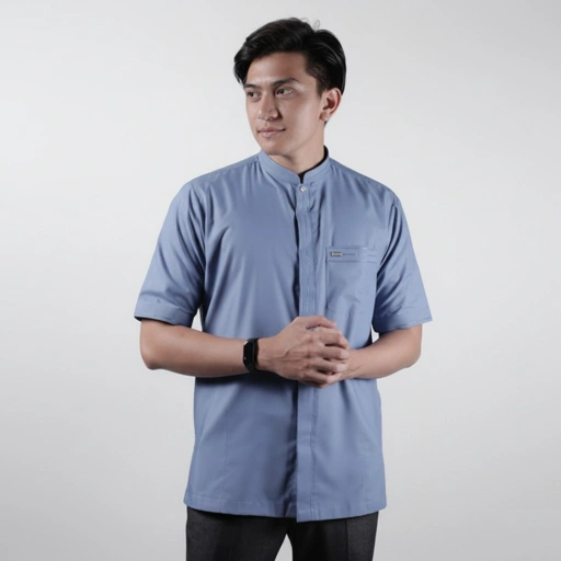 Image of Qori Apparel Signature Bilal Lengan Pendek BIL-1