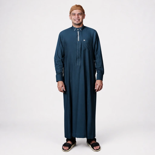 Image of Qori Apparel Jubah / Gamis Abu Ayyub Al Anshari (Lengan Manset) ABA-2
