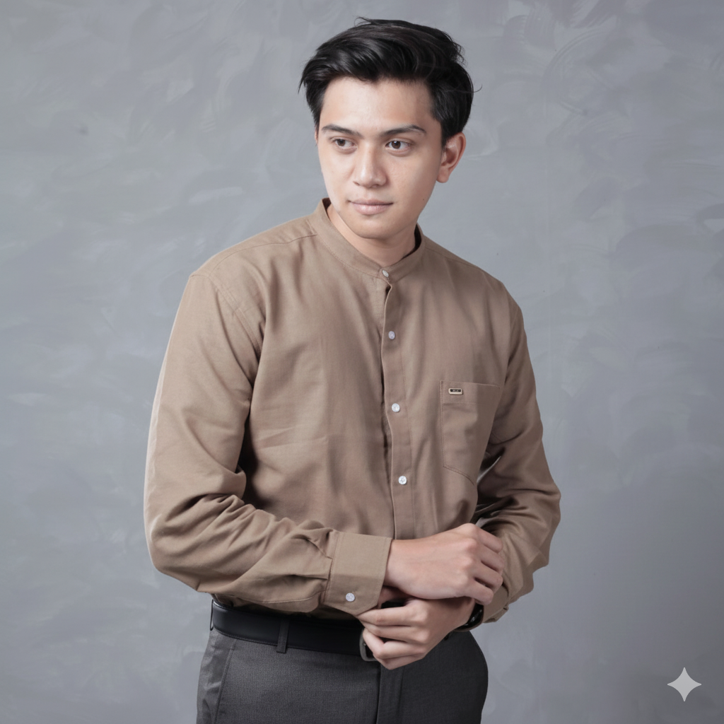 Qori Apparel Kemeja Casual Allure (Lengan Panjang) URC-2