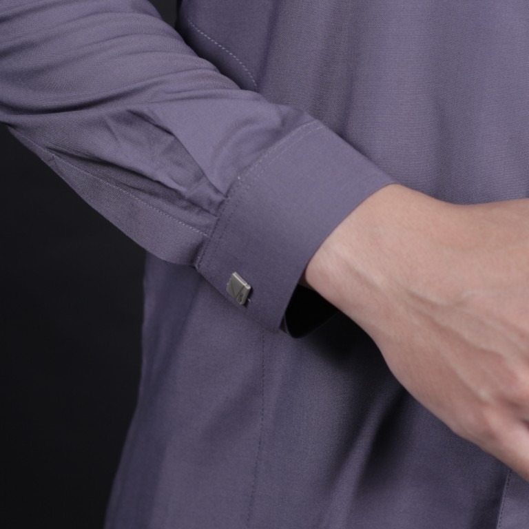 Qori Apparel Signature Wahb bin Sa'ad Baju Koko Pria Lengan Panjang WAH-2