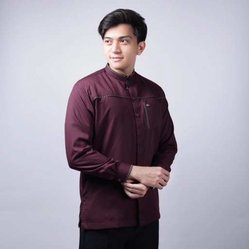 Image of Qori Apparel Ammah Abu Ibrahim (Reguler Lengan Panjang) MMH-2