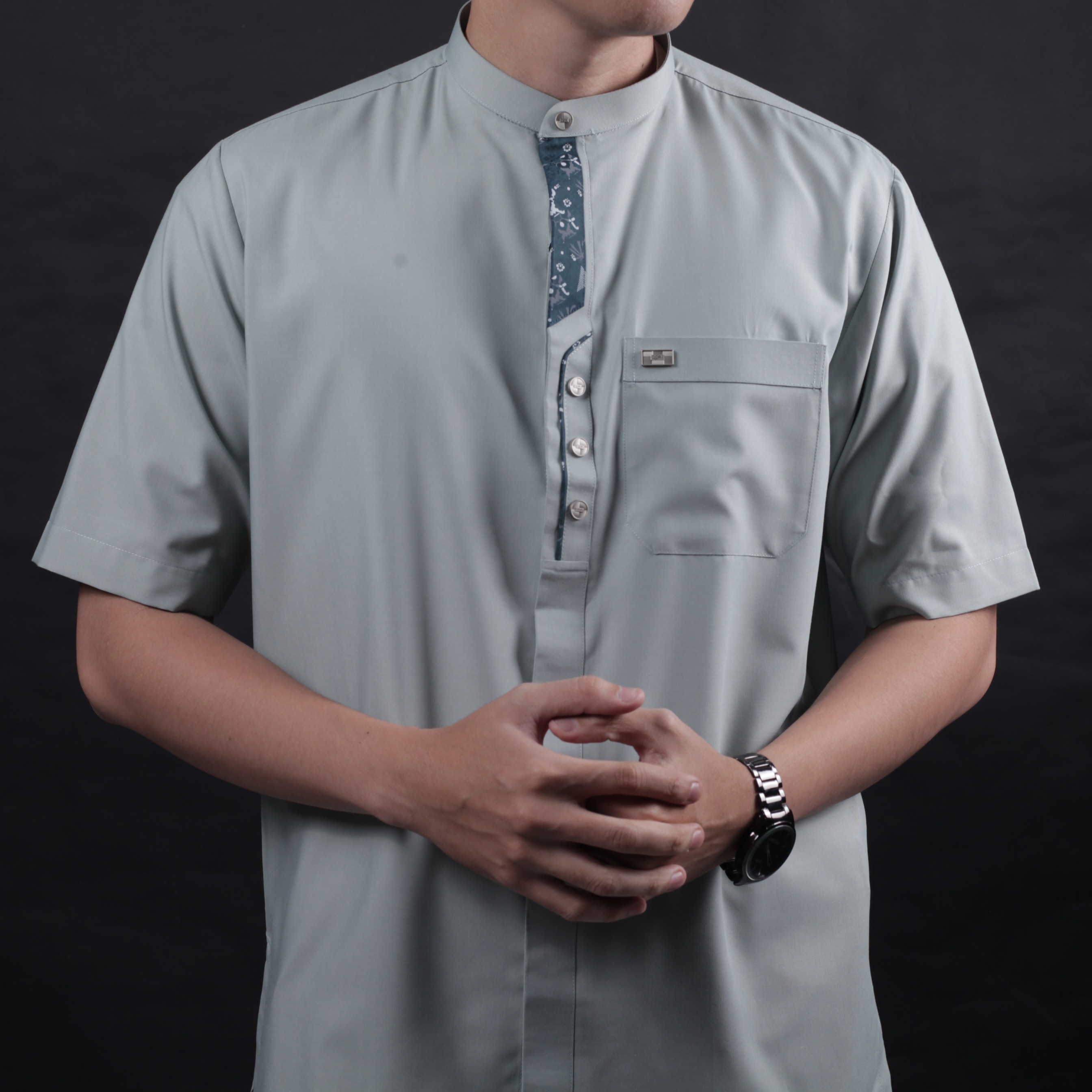 Qori Apparel Signature Al Aqra Bin Al Harits Lengan Pendek ALQ - 1