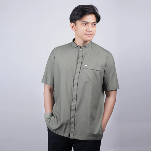 Image of Qori Apparel Signature Salamah Lengan Pendek LAM-1