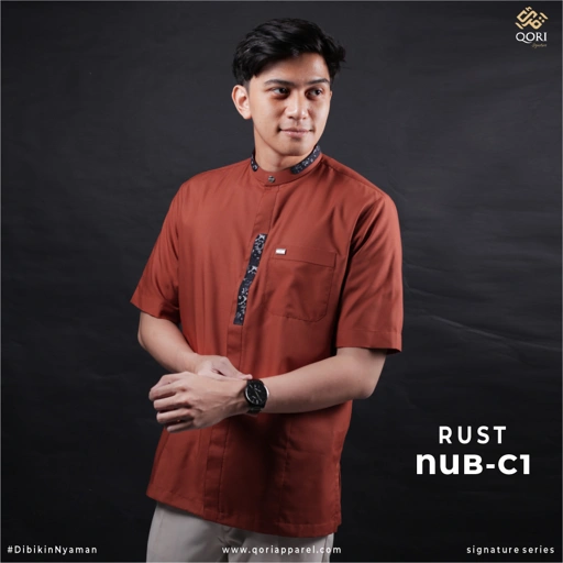 Image of Qori Apparel Nu'man Bin Basyir (Signature Lengan Pendek) NUB-1