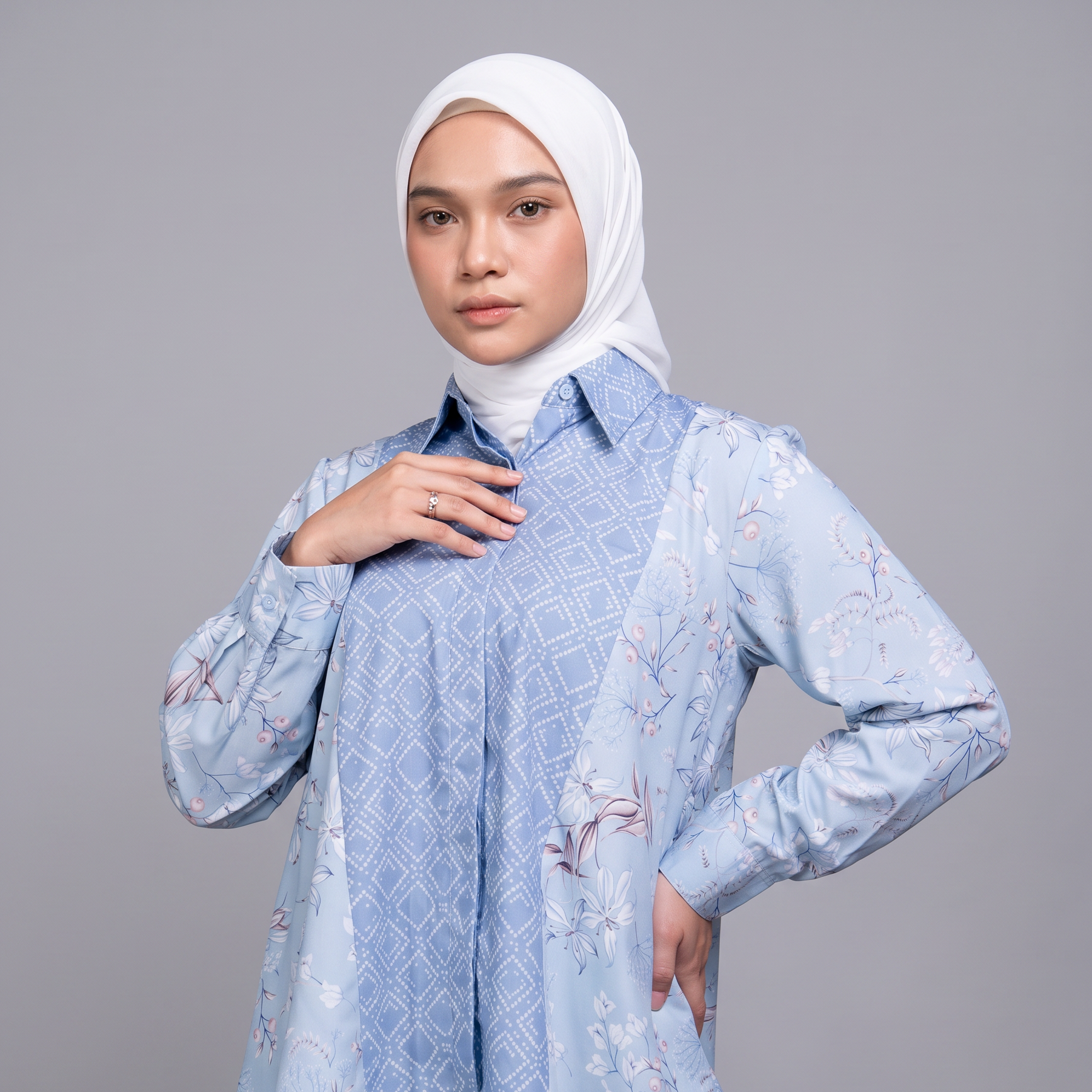 Qori Women - Premium Shirt Hana Series Kemeja Wanita