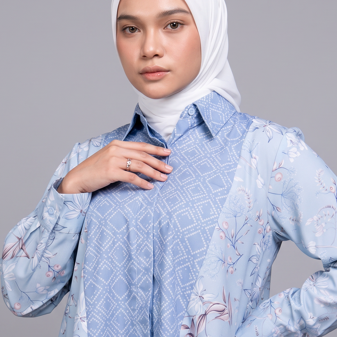 Qori Women - Premium Shirt Hana Series Kemeja Wanita