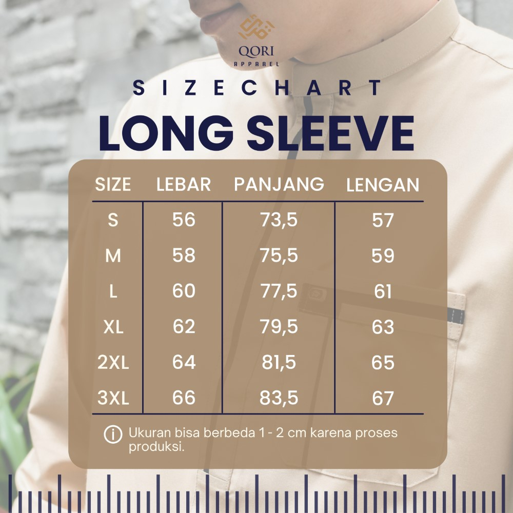 Qori Apparel Kemeja Formal Allure (Lengan Panjang) URF-2