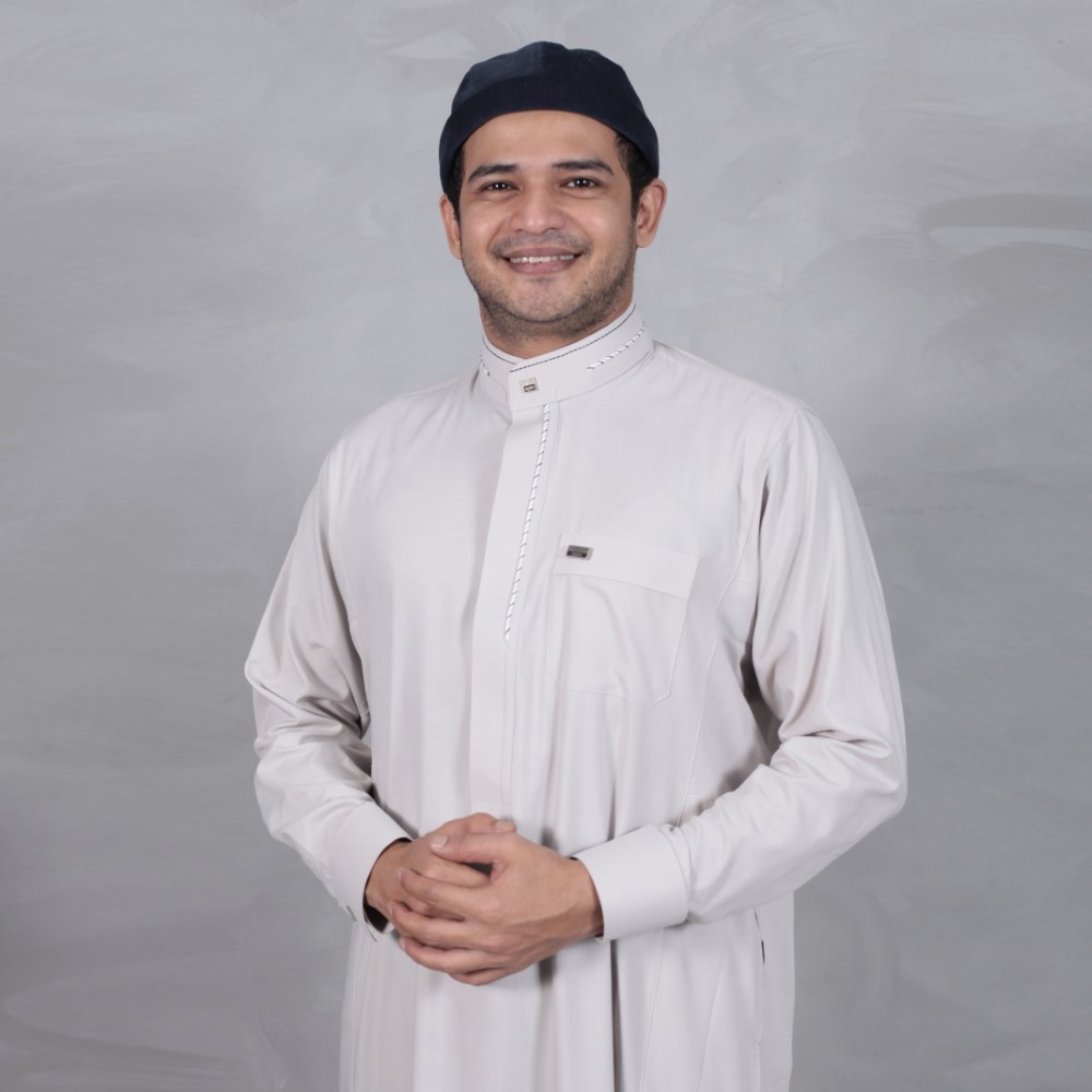 Qori Apparel Jubah Gamis Dewasa Nuqadah Al Asadi Lengan Manset NUQ-2