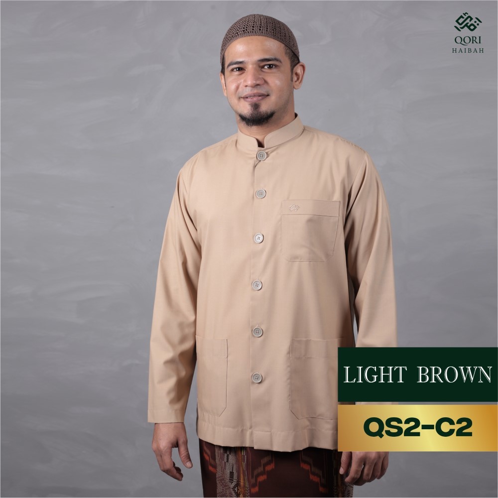 Qori Haibah Baju Koko Salaf (Lengan Non Manset) QS2-2