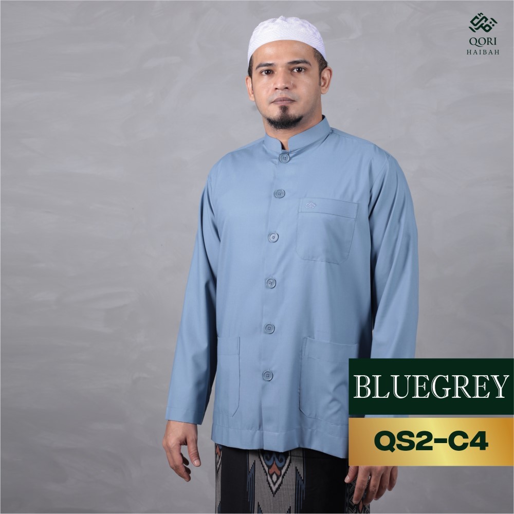 Qori Haibah Baju Koko Salaf (Lengan Non Manset) QS2-2