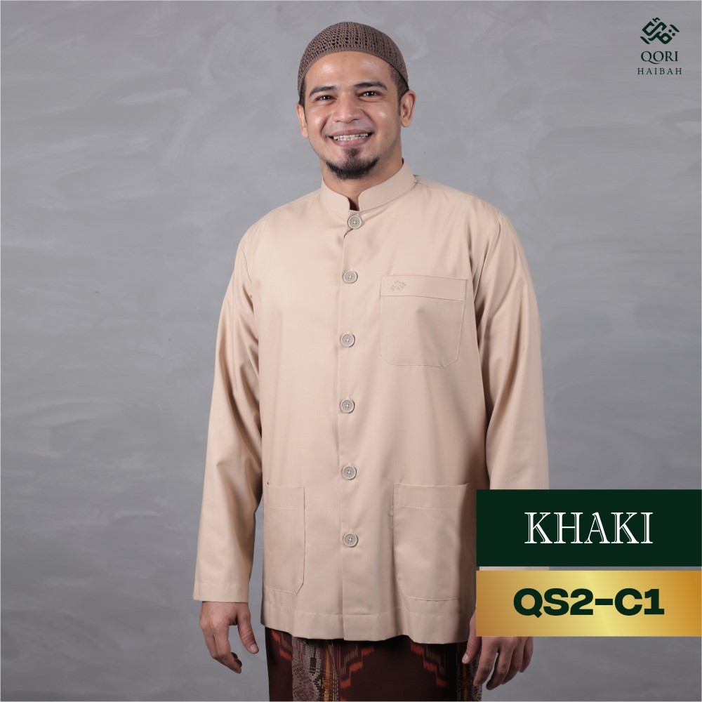 Qori Haibah Baju Koko Salaf (Lengan Non Manset) QS2-2