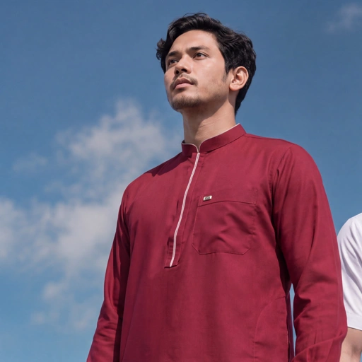 Qori Apparel Kemeja Koko Red Series