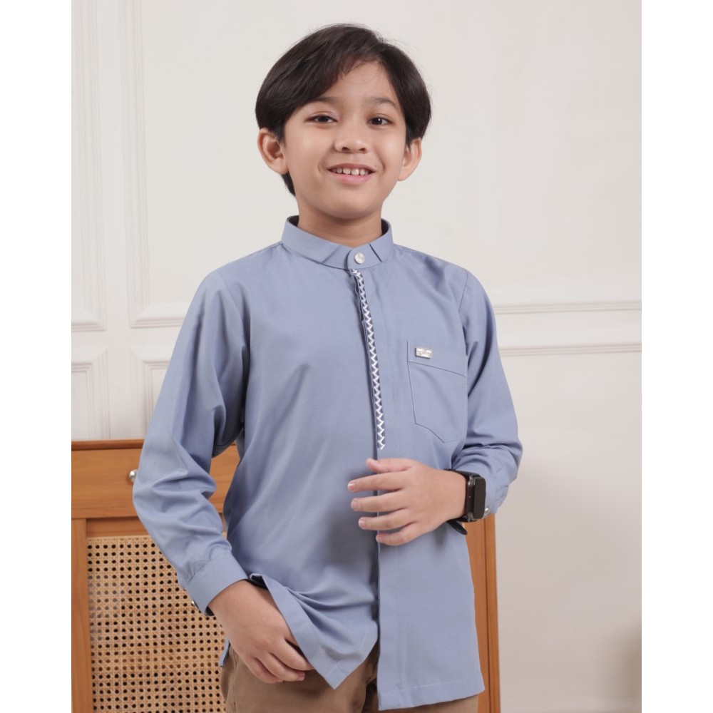 Uwais Al Qarni Qori Apparel Baju Koko Anak (Lengan Panjang) UWA-2