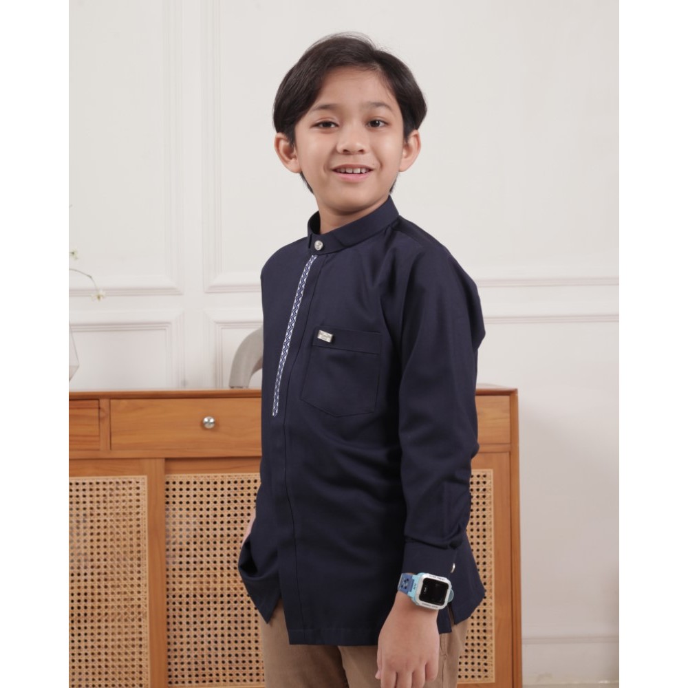 Uwais Al Qarni Qori Apparel Baju Koko Anak (Lengan Panjang) UWA-2